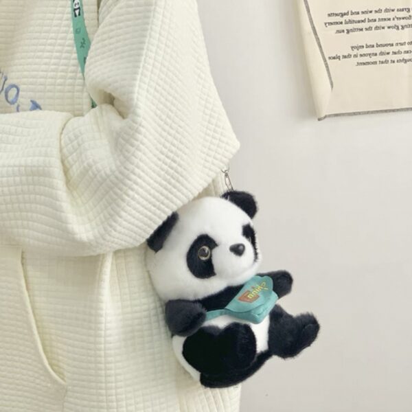 Cartera panda 20cm