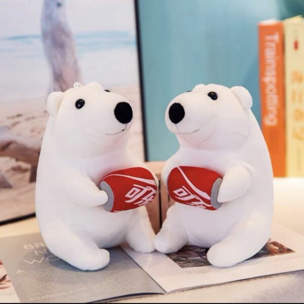 Oso polar con coca 22cm